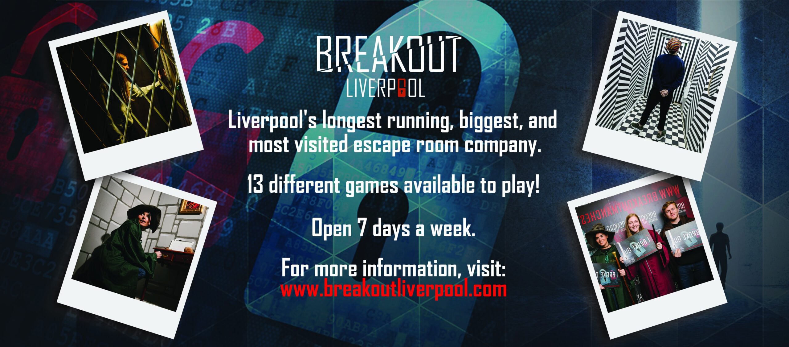 10% off at Breakout Liverpool