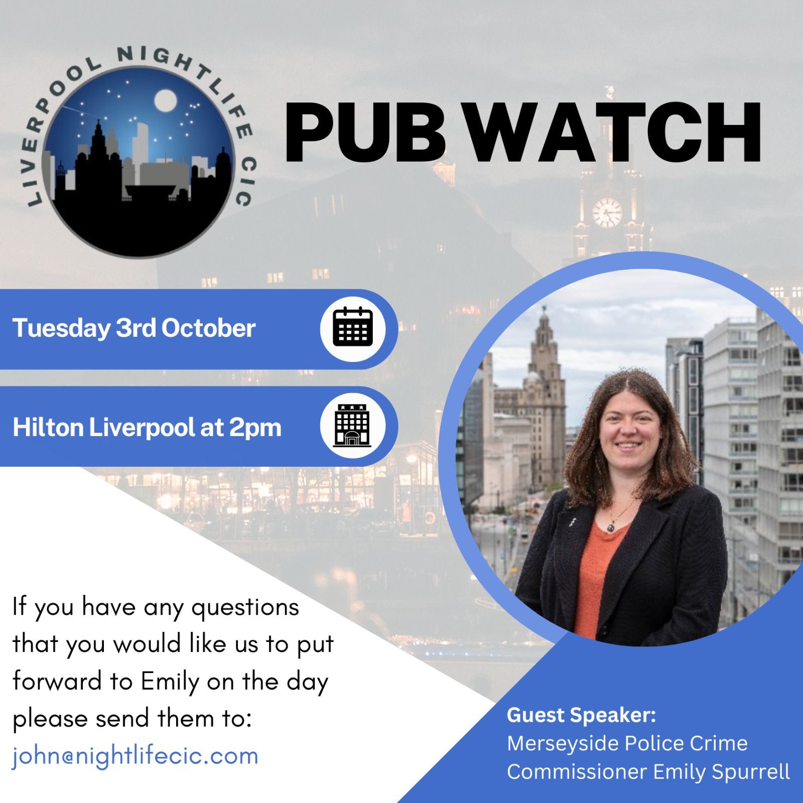 pub watch 3rd October