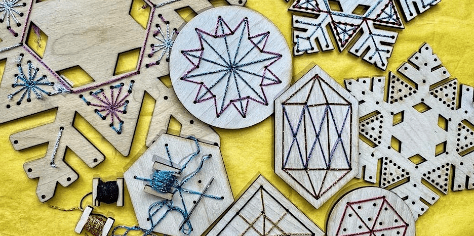 Laser Cut Christmas Decorations Workshop with Design Laser Play